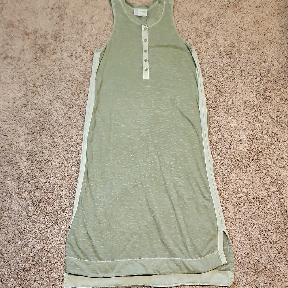 Saturday/Sunday By Anthropologie Henley Midi Dress - Picture 3 of 11